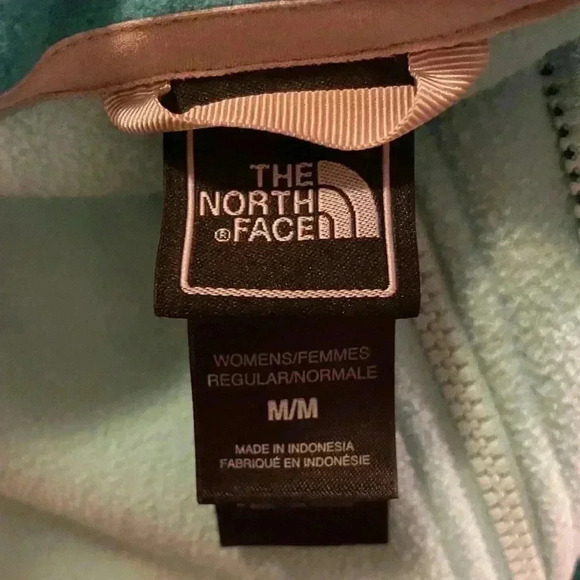 The North Face women’s zip up fleece jacket sz M - Picture 3 of 4